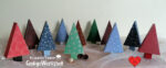 Schachtel "Tannenbaum" - Bastelvorlage – Bild 8