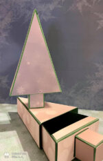 Schachtel "Tannenbaum" - Bastelvorlage – Bild 6