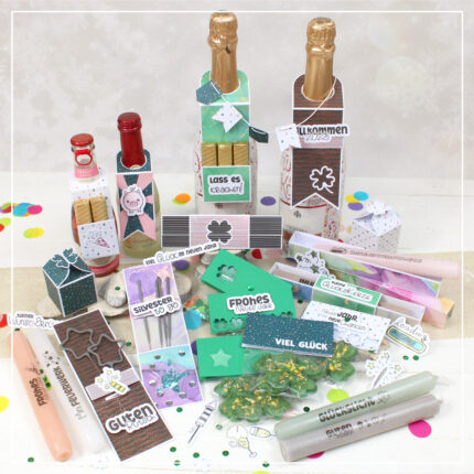 Silvester / Neujahr - Kreativdatei