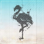 Splash "Flamingo" - Plotterdatei