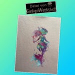 Splash "Meerjungfrau" - Plotterdatei || SVG – Bild 15