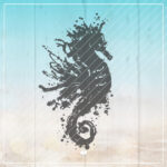 Splash "Seepferdchen" - Plotterdatei