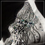 Strass "Qualle" - Plotterdatei – Bild 2