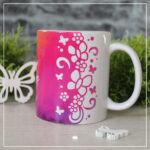 Tassenbanderole "Schmetterlinge" - Plotterdatei – Bild 4