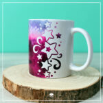 Tassenbanderole "Sterne" - Plotterdatei – Bild 2