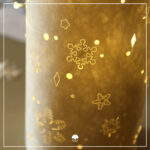 Windlicht "Sternenschnee" - Bastelvorlage – Bild 4