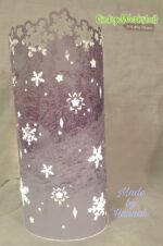 Windlicht "Sternenschnee" - Bastelvorlage – Bild 11