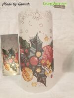 Windlicht "Sternenschnee" - Bastelvorlage – Bild 6