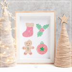 Wortspiel "Mini-Weihnachten" - Plotterdatei