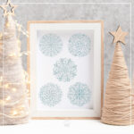 Mandala "Mini-Winter" - Plotterdatei