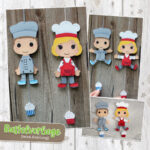 Hampelberufe "Bäcker/in" - Bastelvorlage