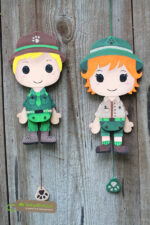 Hampelberufe "Ranger/in" - Bastelvorlage – Bild 4