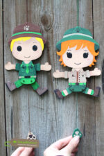 Hampelberufe "Ranger/in" - Bastelvorlage – Bild 3