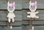 Hampelzoo "Lama" - Bastelvorlage – Bild 2