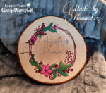 Kranz "Floral" - Plotterdatei – Bild 13