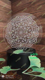 Mandala "Ginkgo" - Plotterdatei – Bild 9