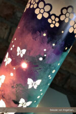 Windlicht "Schmetterlinge" - Bastelvorlage – Bild 5