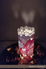 Windlicht "Schmetterlinge" - Bastelvorlage – Bild 9