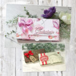 Schachtel "Schokolade" - Bastelvorlage