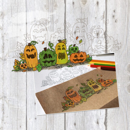 Halloween "Kürbisse" - Digistamp