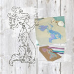 Meerjungfrau - Plotterdatei