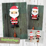 Hampelwinter "Weihnachtsmann" - Bastelvorlage